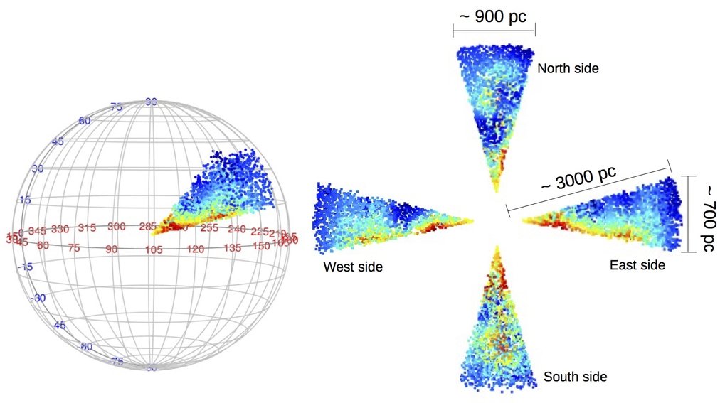 3D map of dust in the Milky Way