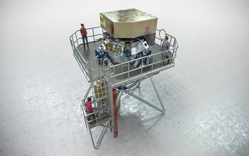 Artist depiction of the METIS instrument set to be used with the Extremely Large Telescope upon completion. METIS, short for Mid-infrared ELT Imager and Spectrograph, will make full use of the giant main mirror of the telescope to study a wide range of science topics, from objects in our Solar System to distant active galaxies. Artist depiction of the METIS instrument set to be used with the Extremely Large Telescope upon completion. METIS, short for Mid-infrared ELT Imager and Spectrograph, will make full use of the giant main mirror of the telescope to study a wide range of science topics, from objects in our Solar System to distant active galaxies.
