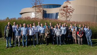 Group photo of the event "METIS Preliminary Design Review" (PDR), ESO Garching, 6–10 May 2019. Group photo of the event "METIS Preliminary Design Review" (PDR), ESO Garching, 6–10 May 2019.