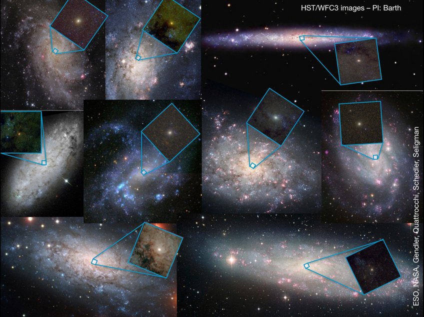 Survey of nearby nuclear star clusters in pure spiral galaxies, showing the diversity and similarities of galactic nuclei in nearby galaxies. Survey of nearby nuclear star clusters in pure spiral galaxies, showing the diversity and similarities of galactic nuclei in nearby galaxies.